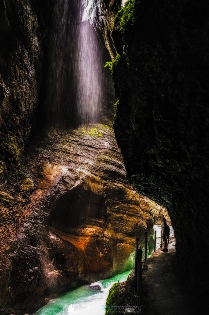 Wasserfall in der Partnachklamm