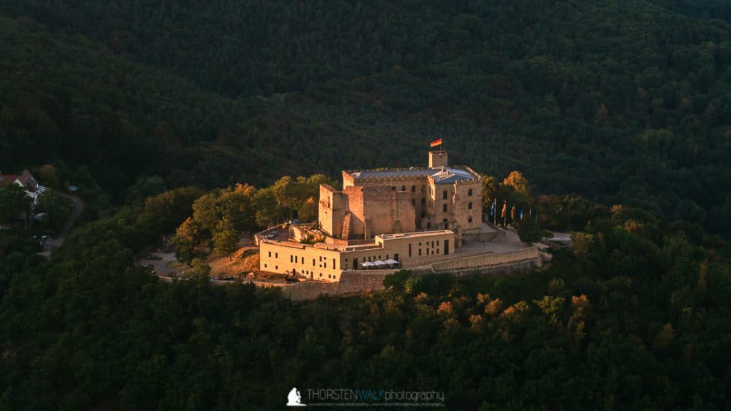 Das Hambacher Schloss von oben #2