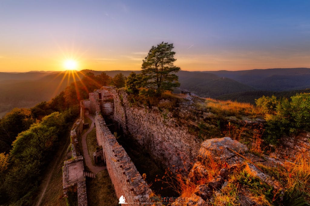 Die Neu Scharfeneck im Herbst