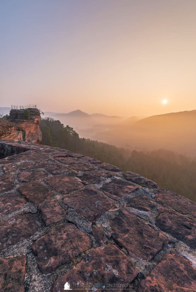 Sonnenaufgang auf der Altdahn