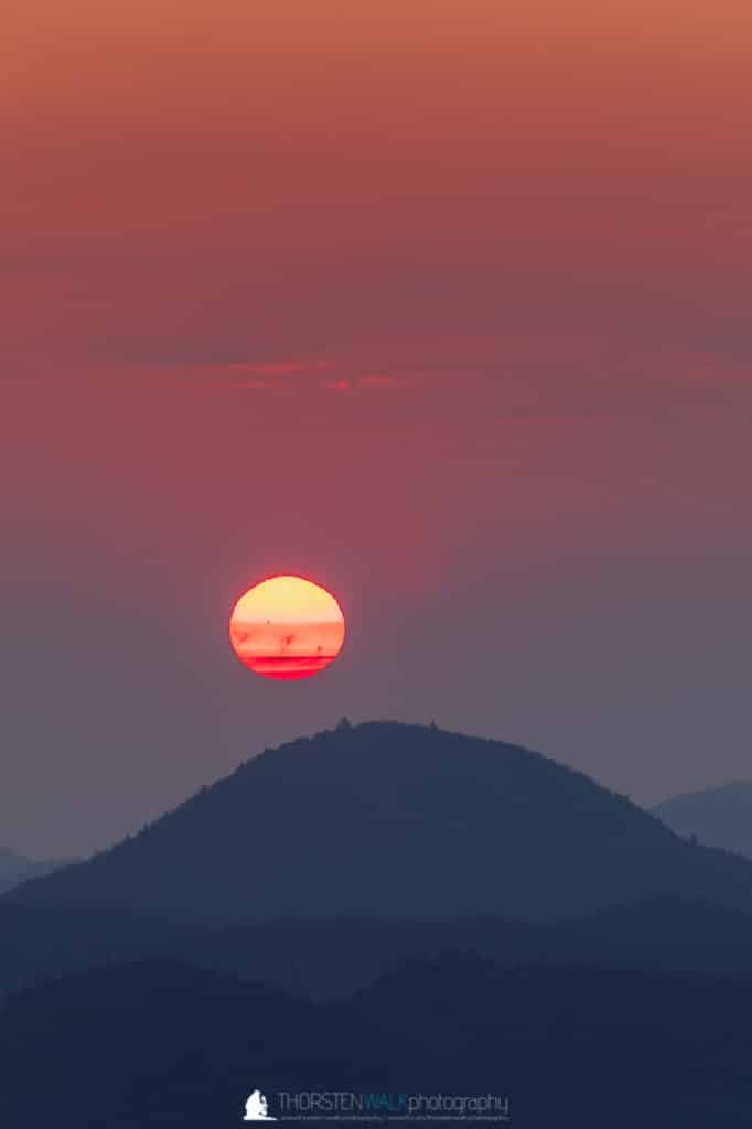 Aufgehende Sonne