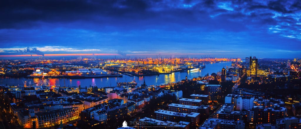 Hamburg - Panorama Michel #1